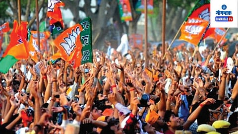 Goa Loksabha Result Shripad Naik led by more than 9500 votes from bicholim constituency of Independent MLA Chandrakant Shetye