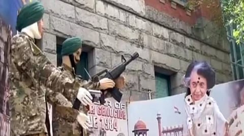 Indira Gandhi Assassination Parade