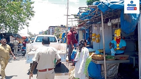 Action Against Encroachment: पालिकेमार्फत फळ भाजी मार्केट मधील अतिक्रमणाविरोधात कारवाई सुरूच राहणार आहे