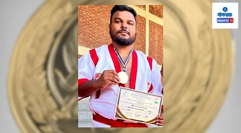 Gold Medal in Judo: ज्युडो १०० किलो ग्रॅम वजनावरील गटात पटकावले सुवर्णपदक