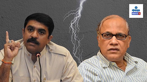 'कामतांचे वय झालंय, त्यांनी डोकं तपासून घ्यावं'; माजी मुख्यमंत्री - सरदेसाई यांच्यातील वाद शिगेला