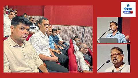 Kala Academy Issue: कलाकारांना पाठिंबा देण्यासाठी विरोधी पक्षांचे नेतेही उपस्थित होते
