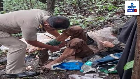 तीन दिवस मुसळधार पाऊस, पोटात अन्नाचा कण नाही! सावंतवाडीच्या जंगालात आढळली साखळदंडांनी बांधलेली अमेरिकन महिला