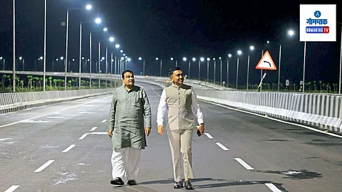 Mopa Link Road Inaugration: नावेली, कुंकळ्ळी, काणकोण ते कर्नाटक सीमेपर्यंत ४५ किलोमीटर लांबीच्या चार ते सहापदरी ‘मडगाव बायपास’ची घोषणा