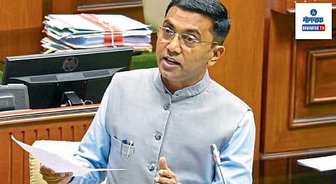 Goa Legislative Assembly Monsoon Session 2024: कामकाज सुरू झाल्यानंतर आपल्याला एक निवेदन करायचे आहे असे नमूद करून मुख्यमंत्र्यांनी ही दुरुस्ती केली