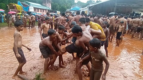 Chikhal Kalo Photo: गोव्यात 'चिखल काला'ची धूम, पर्यटनमंत्र्यांनीही लुटला आनंद; म्हणाले...