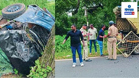 Goa Accident News: मालवाहू रिक्षाला भरधाव कारची जोरदार धडक; चालकाचा मृत्यू