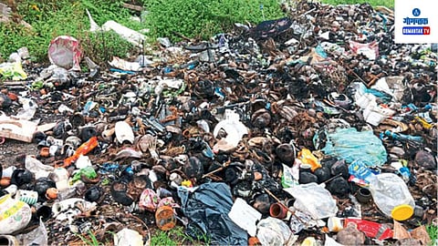 Garbage Issue: कुठ्ठाळी, वेळ्ळी, चिखलीत कचरा व्यवस्थापनच कसे कचऱ्यात गेले आहे याचे दर्शन
