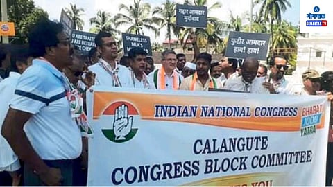 Amit Patkar: काँग्रेसमध्ये घातकी व पातकींना अजिबात थारा नाही असे सांगत अमित पाटकर यांनी जोरदार हल्लाबोल केला