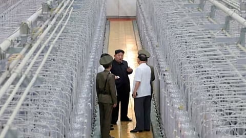 North Korea Secret Lab: किम जोंग उनची सिक्रेट लॅब आली जगासमोर; अण्विक केंद्राचे फोटो व्हायरल!