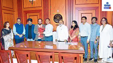 Goa IFFI 2024: संजय जाजू यांनी महोत्सव ज्या-ज्या ठिकाणी होणार आहे, त्याठिकाणी भेटी दिल्या व सुरू असलेली कामे वेळेत पूर्ण करण्याच्या सूचना संबंधित अधिकाऱ्यांना दिल्या