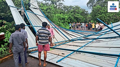 Goa Storm And Tree Damage: गोव्यात परतीच्या पावसाचा धूमाकूळ, मलपणला वादळाचा तडाखा; पडझडीमुळे लाखोंची हानी