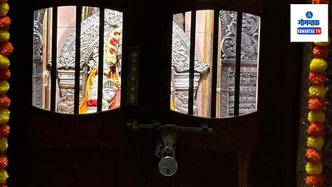 नवरात्रीच्या पूर्वसंध्येला भूमिका मंदिराला टाळा कोणी लावला; दोन गट आमने - सामने, हस्तक्षेप न करण्याची सूचना