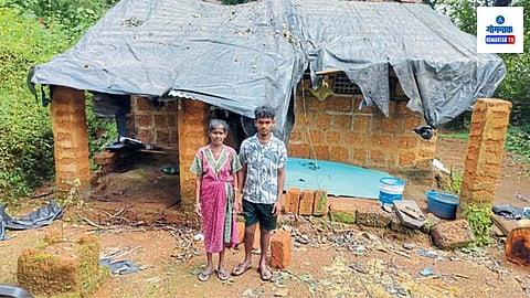 Rain affected Woman In Satari