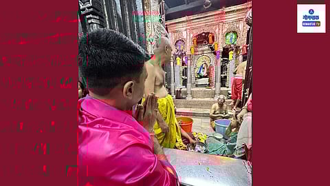 CM Pramod Sawant: मुख्यमंत्री सावंत कोल्हापूर दौऱ्यावर, महालक्ष्मी अंबाबाईचे घेतले दर्शन; जनतेच्या कल्याणाची केली प्रार्थना !
