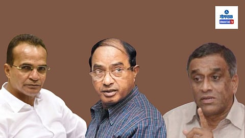 Babush Monserrate, Ravi Naik, Sudin Dhavalikar