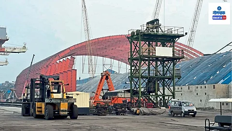 Mormugao Coal: मुरगावची कोळसा प्रदूषणापासून सुटका होणार? कंपन्यांनी योजले प्रदूषण नियंत्रणाचे उपाय; ‘जेएसडब्ल्यू’ने उभारला डोम