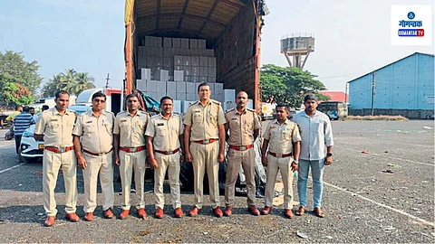 Goa Excise Department: अबकारी खात्याची मोठी कारवाई! सांकवाळ येथून 1.34 कोटीचा मद्य साठा जप्त