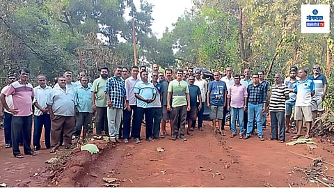 Pilgao Farmers Protest