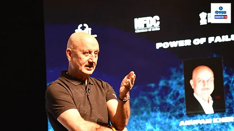 Anupam Kher At IFFI