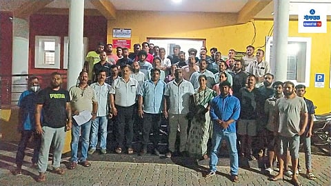 Mandrem Ex- Sarpanch Assault: ‘सुपारी’ देणाऱ्याचं नाव जाहीर करा! मांद्रेवासीय आक्रमक, पोलिस ठाण्यावर धडक मोर्चा