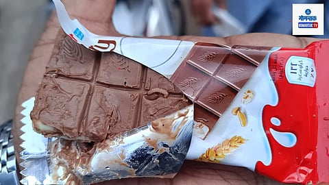 किळसवाणा प्रकार! चॉकलेटमध्ये सापडला किडा, ताळगावातील धक्कादायक घटना