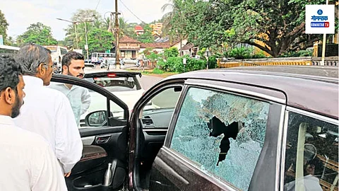 Girish Chodankar Car Vandalism