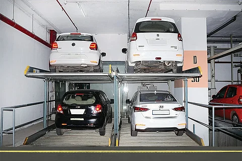Hydraulic parking project