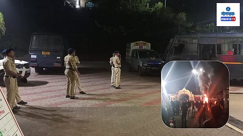 Bhumika Temple Goa: साखळेश्वर देवस्थान वाद चिघळला; जाळफोळ, मुख्य रस्ता अडविला, पोलिसांवर दगडफेक, परिसरात तणाव