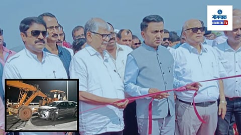 Margao Western Bypass Inauguration: सोमवारी केवळ एका तासाभरात या रस्त्यावर पहिल्या अपघाताची नोंद झाली