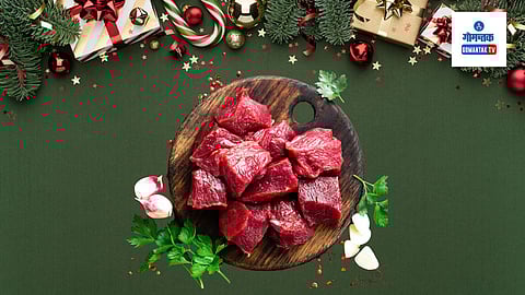 Goa Beef Strike Meat Shops: ख्रिसमसच्या पहिल्या दिवसापासून म्हणजेच बुधवारपासून मांस विक्रीची दुकाने सुरू