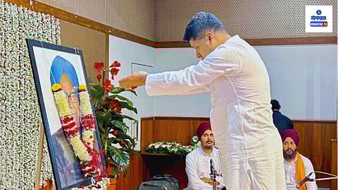 Manmohan singh condolence meeting
