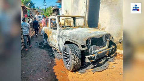 Bethora Thar Jeep fire Incident