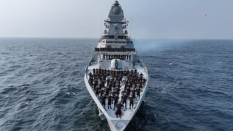 Indian Navy: भारतीय नौदलाला ट्रिपल बूस्टर; दुश्मांनाचा थरकाप उडवणार 'या' तीन युद्धनौका