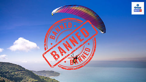 paragliding accident Goa