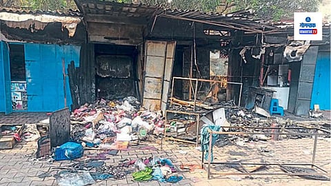 Vasco Sunday Market Fire: ‘संडे मार्केट’ मधील तीन दुकाने आगीत भस्मसात! दहा ते बारा लाखांचे नुकसान; शार्ट सर्किटची शक्यता
