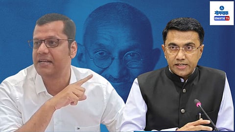 Goa CM Pramod Sawant And LOP Yuri Alemao