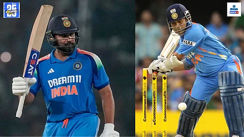 Rohit Sharma, Sachin Tendulkar