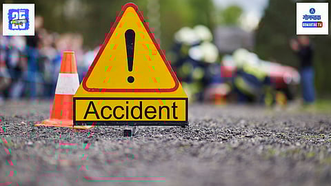 Goa News: म्हापसा-शिवोली रस्त्यावर मोठा अपघात: पर्यटकांच्या निष्काळजीपणे वाहन चालवल्याने गोंधळ