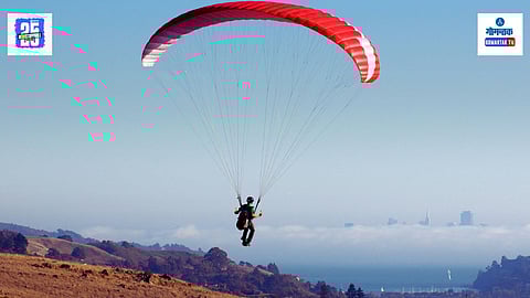 Illegal paragliding Goa
