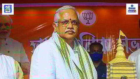 B L santosh Goa Visit