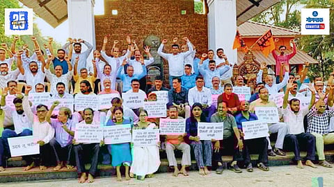 Uday Bhembre Cuncolim Protest