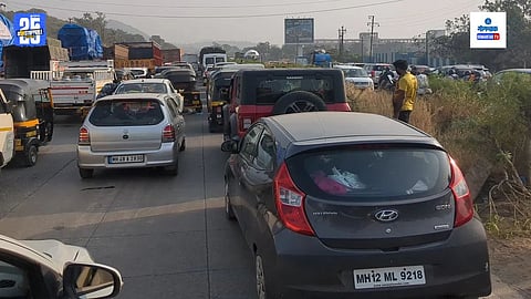 Mumbai-Goa Highway Traffic