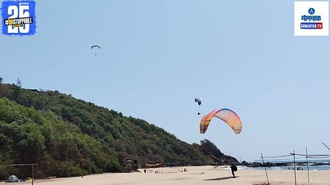 Illegal Paragliding In Goa