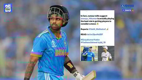 Suryakumar Yadav Tweet