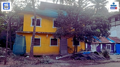 Illegal construction in Panaji Mala