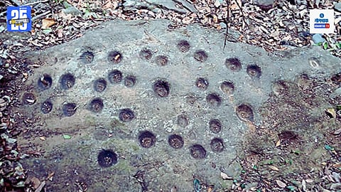 Petroglyphs found in Dudhsagar and Sattari