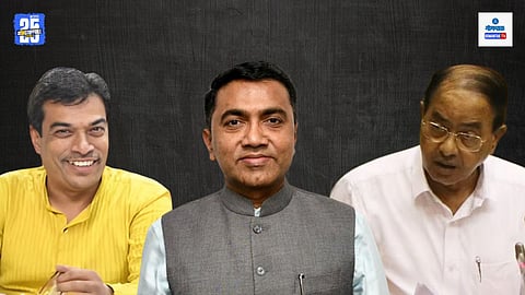 Pramod Sawant, Ravi Naik, Damu Naik