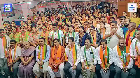 CM Pramod Sawant, Damu Naik, Navelim BJP