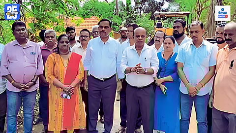 Lairai Temple Road Work